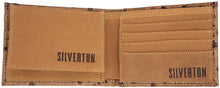 Cargar imagen en el visor de la galería, Silverton All Leather Ostrich Print Bi-Fold Wallet (Honey)
