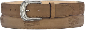 Silverton Patriot All Leather Western Belt (Tobacco)
