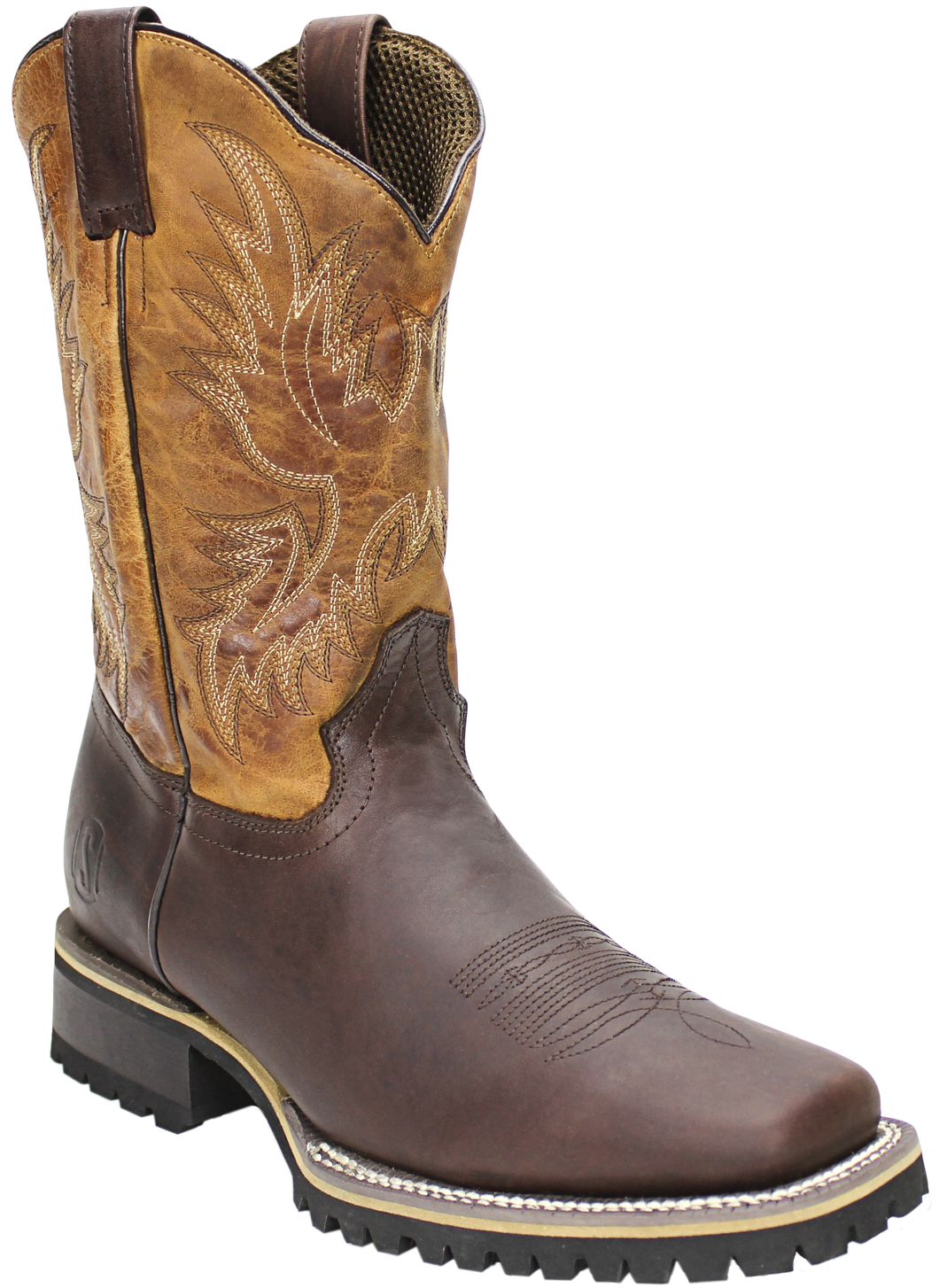 Silverton Silverado Square Toe Boots (Brown)