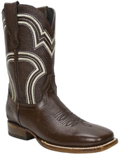 Load image into Gallery viewer, Silverton Weston Leather Wide Square Toe Boots (Brown)
